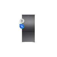 Hisense 503L Bottom Mount Fridge Dark Stainless Steel HRBM503E