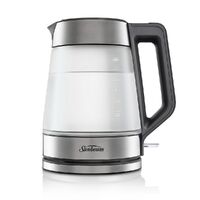 Sunbeam Morning Frost Glass Kettle KE6200