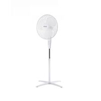 Heller 40cm White Pedestal Fan