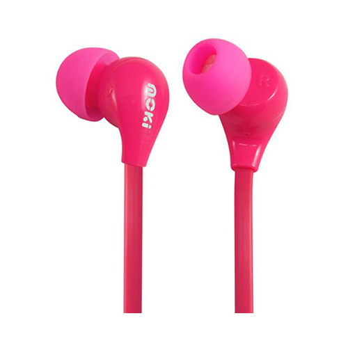 Moki 45 Comfort Buds In-Ear Earphones 3.5mm Jack for FM Radio/iPad/Laptop Pink ACCHP45P