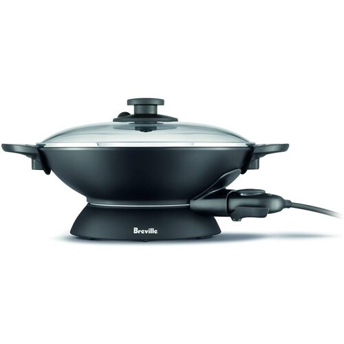 Breville the Quick Wok™ - 5 Litre Compact Size BEW300BLK